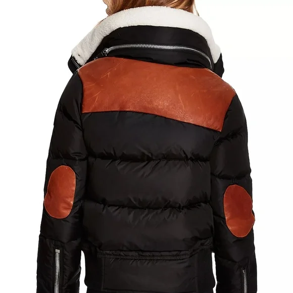 SAM. Sawyer Shearling Down Jacket Small - Picture 3 of 6